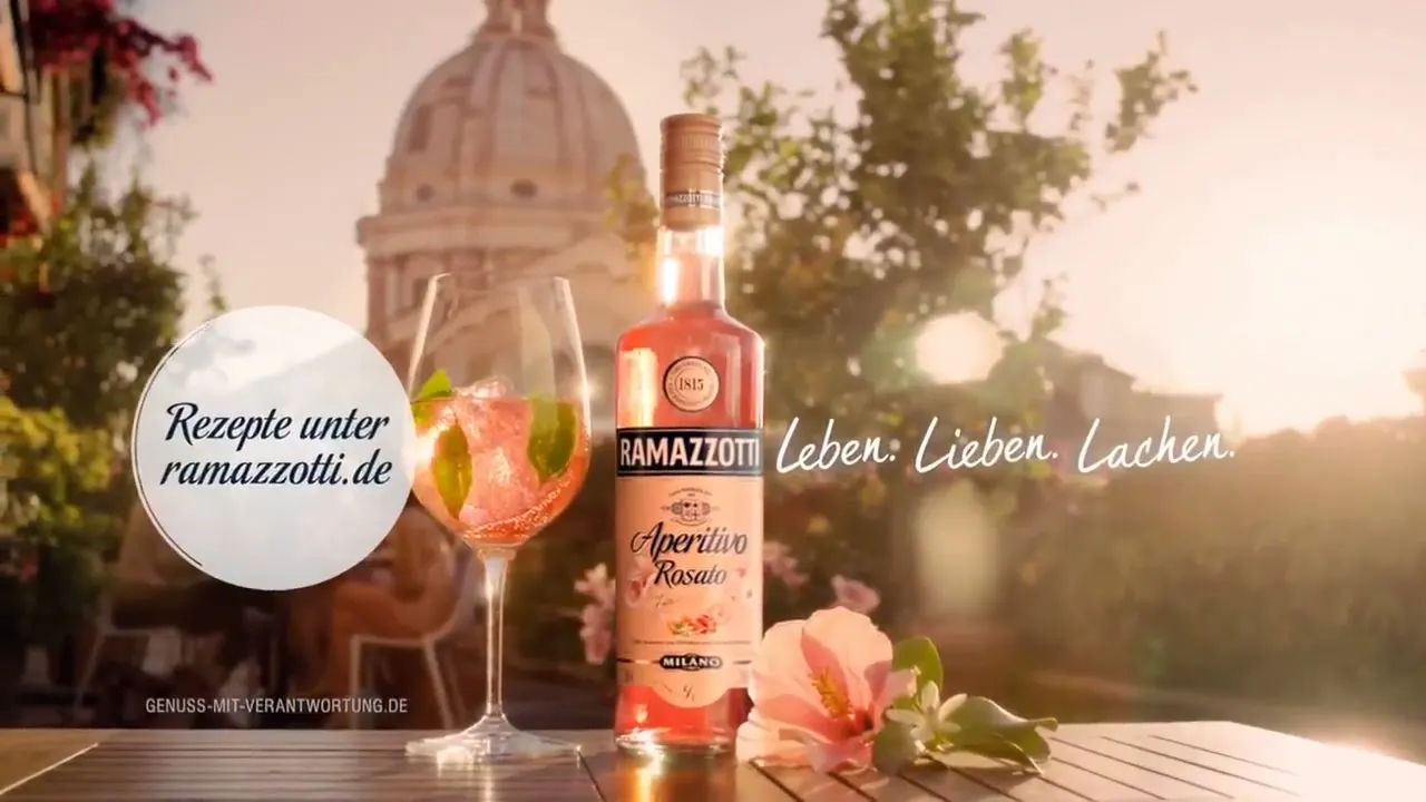 Still: Ramazzotti Aperitivo Rosato – Food & Beverage